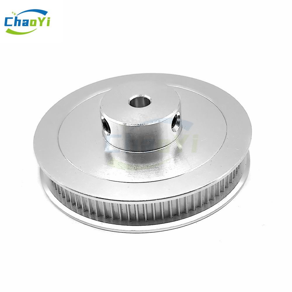 2GT 80 Teeth Timing Pulley Bore 5/6/6.35/8/10/12/12.7/14/16/20/25mm For Drive Belt Width 6-15mm GT2 3D Printer Synchronous Wheel