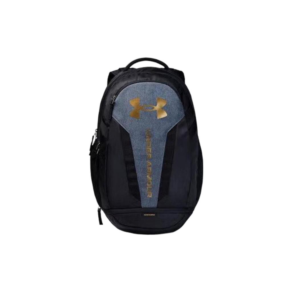 Under Armour Logo Polyester Backpack Unisex Backpacks Black 1361176-004