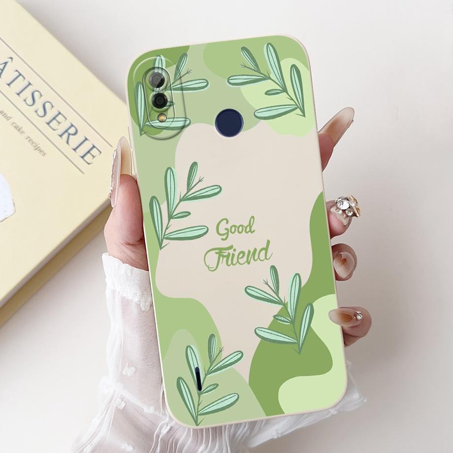 Moon Night Gothic Style Phone Case For Itel P33 Plus P33+ Back Cover Soft Silicone Bumper Coque ITELP33 P 33 Capa