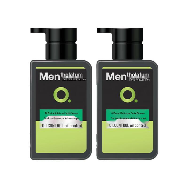 Mentholatum Oil Control & Acne Facial Cleanser Twin Pack