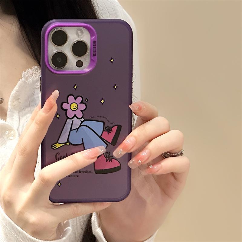 Чехол Zhitai Funny Frosted Laser для iPhone 12/13/14/14 Pro Max