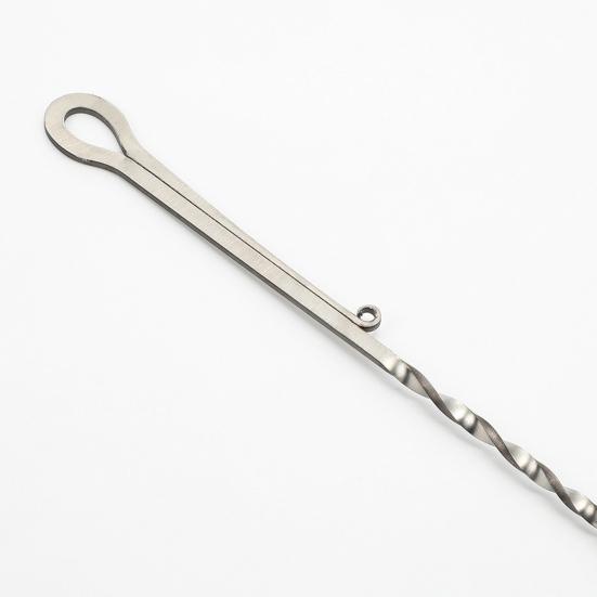 Пигтейл Флиппер Нержавеющая сталь Гриль Лопатка Крюк Эргономичный Мясо Переворачиватель Крюк Для Гриля Стейк Ребра Курица Кухонные Аксессуары Для Барбекю