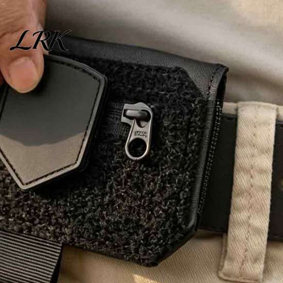 Мини-поясная сумка EDC для мужчин и женщин, компактная, с легкой петлей для крепления, маленькое отделение для хранения, для улицы, кемпинга, походов