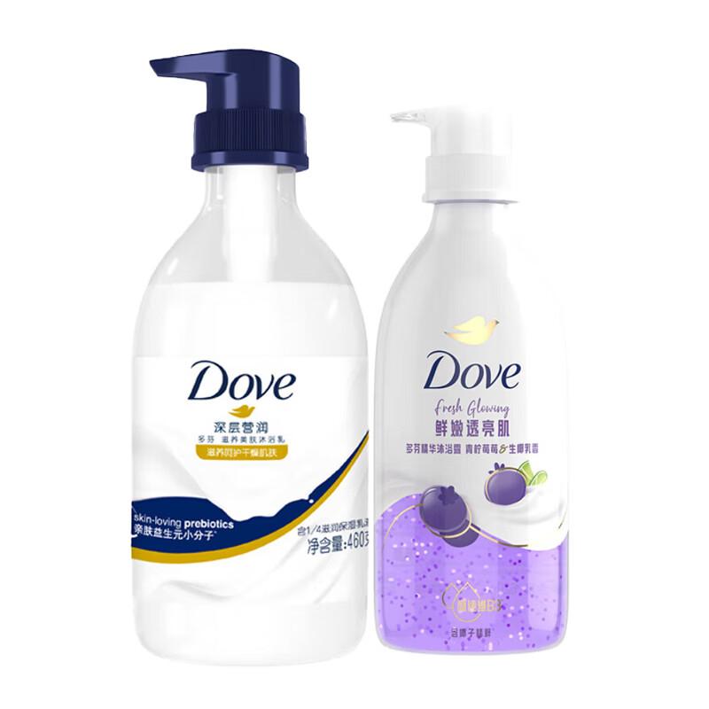Dove Nourishing & Essence Shower Gel Combo Set