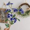 86cm Artificial Ceratostigma Branch Luxury Fake Flower Silk Flower Branch  Home Office Decor