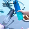 Original Sports Water Bottle, Tritan Water Bottle, Sports Water Jug, Large Capacity, Convenient to Carry Outdoors, Blue And Green Gradient, 1L