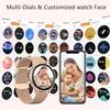 Bluetooth Call Smart Watch Women Custom Dial Steel Watches Men Sports Fitness Tracker Heart Rate Smartwatch