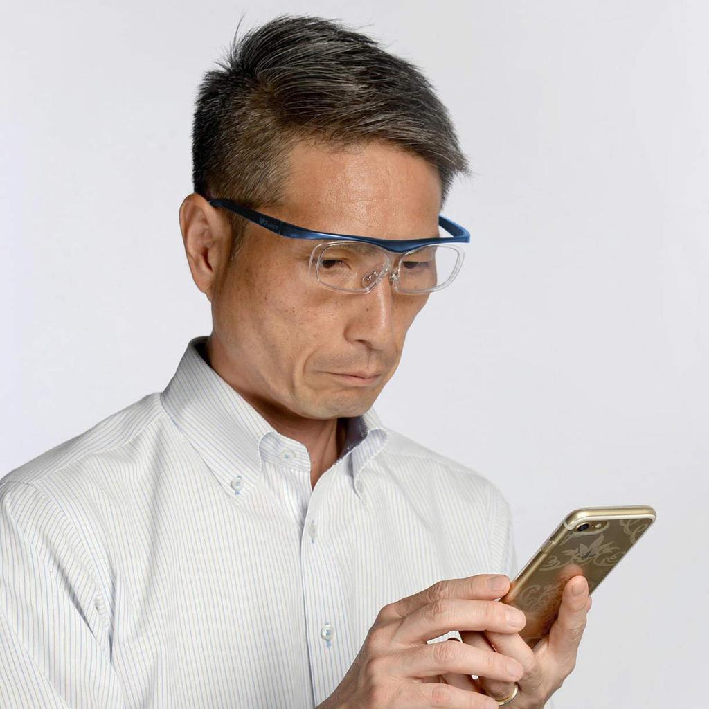 KENKO Тип очков Лупа YUI Loupe Сменная линза Большой размер Увеличение Синий 1.6x KTL-5105L-BL