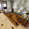 Art Cheetah Carpets Interesting Living Room Large Area Carpet Comfortable Bedroom Decorative Rug Non-Slip Animal Rugs Alfombra