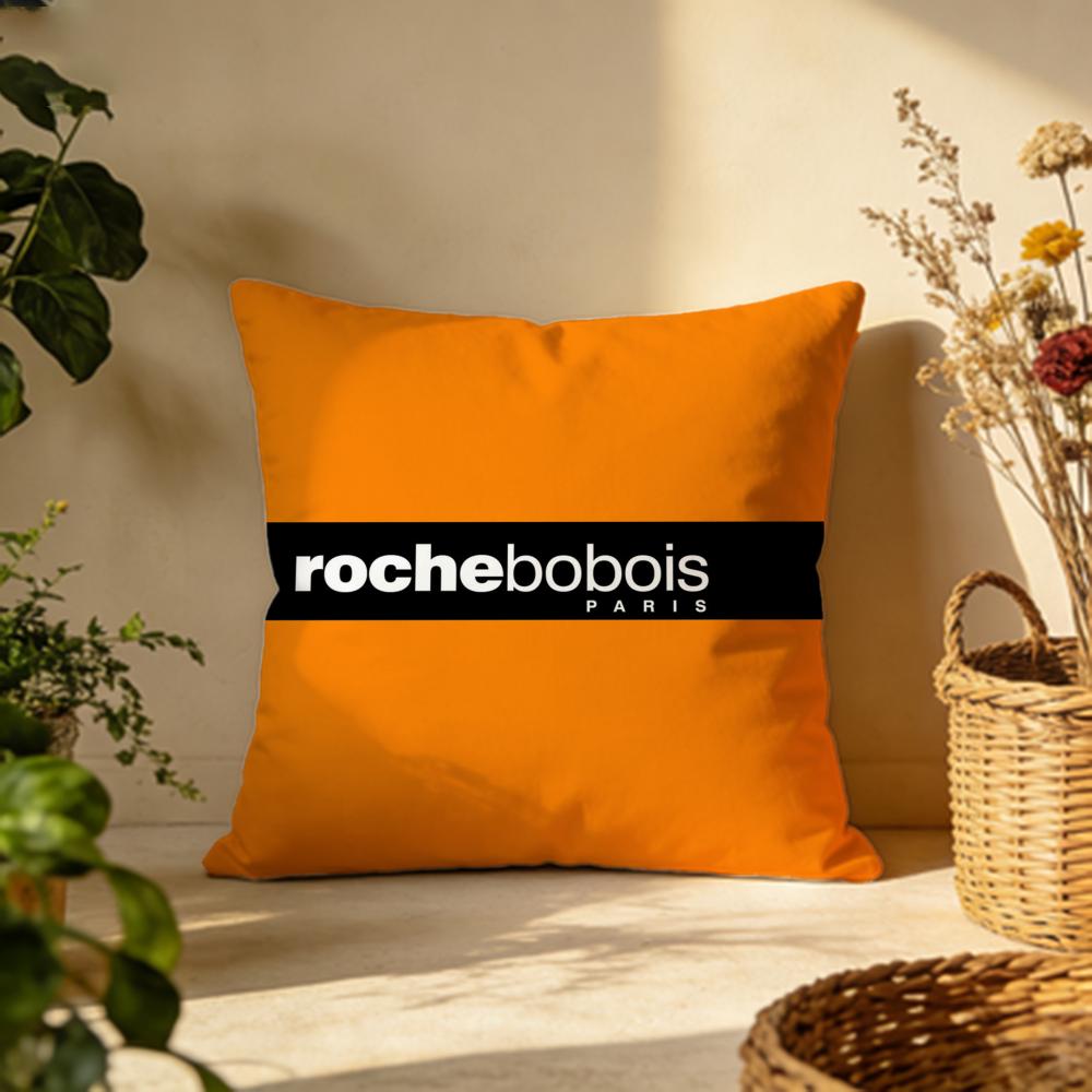 Hot RRoche Boboising Cushion Cover Versatile DoubleSided Pillow Case Fit for Sofa Bed Car Daily Decor