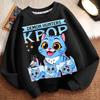 Детские модные толстовки для весны и осени, повседневные толстовки с длинным рукавом для мальчиков и девочек