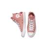 Converse Chuck Taylor All Star Вышитый узор «Колибри» Высокие детские парусиновые кеды Детские кроссовки Розовые A01714C