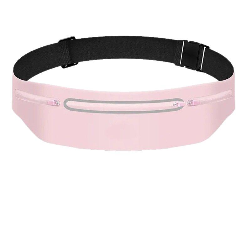 Ultra-thin Lycra Waterproof Waist Bag with Three Pockets for Men & Women