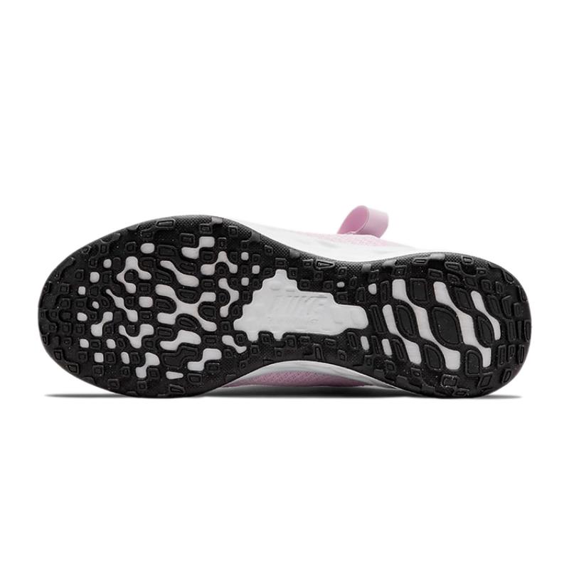 Nike REVOLUTION 6 Slip Resistant Shock Absorbers Low Top Kids' Running Shoes Pink Sneakers DD1113-608