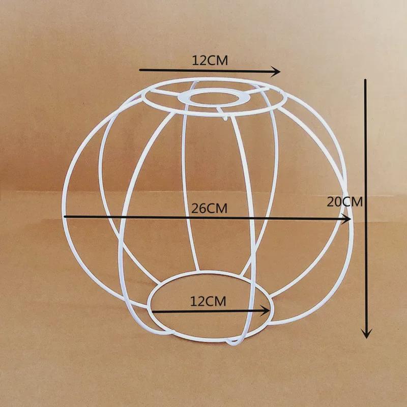 Рамка абажура из плетеной веревки своими руками: Круглая и квадратная железная фурнитура для настольных ламп
