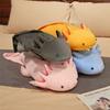 Big Size Kawaii Colorful Axolotl Plush Toy Stuffed Ambystoma Simulation Salamander Fish Appease Pillow Creative Cushion Gift