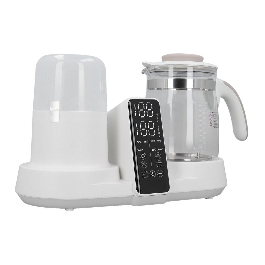 2 в 1 подогреватель детского молока с интеллектуальной термоизоляцией, подогреватель бутылочек, пароварка, тушитель с емкостью 1200 мл