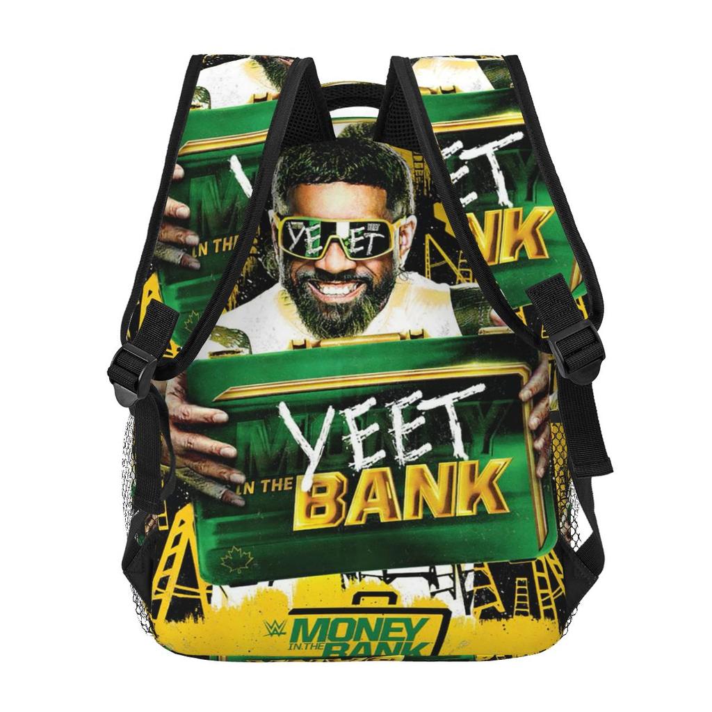 WWE Джей Усо Основное Событие 2024 Рюкзак Горячая Распродажа Daypack Большая Вместимость Детский Ранец Школьная Сумка Наплечные Сумки для Мужчин Женщин