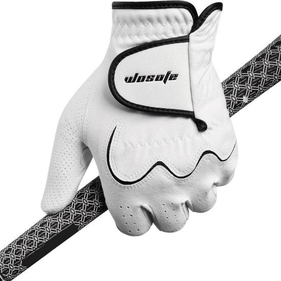 Men Golf Gloves Rain Grip Glove for Left Hand Golfer All Weather Quick Drying Nano Fabric Breathable Anti-Slip Gloves