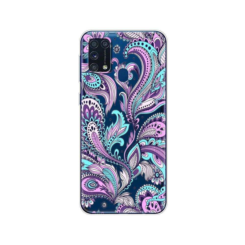 For Samsung M31 Case 6.4" Silicon Soft Tpu Cover For Samsung Galaxy M31 M 31 SM-M315FZBVSER M315 Phone Back Protective Shell