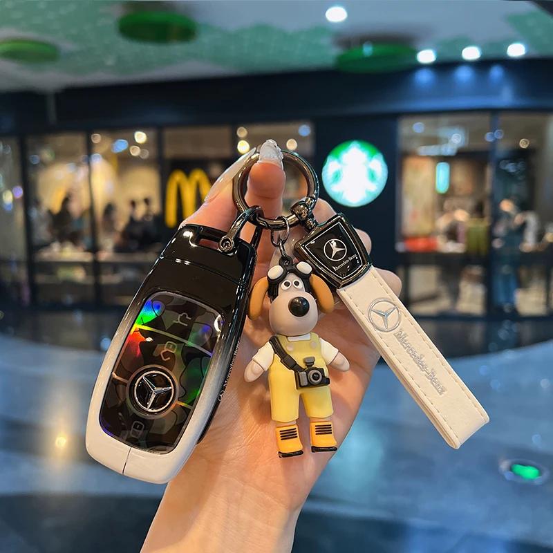 Auto Key Shell Cover For Benz Key AMG MAYBACH 2016+ C-class E-class GLC300L E300l/E260/E350 A200 Car Accessories qt1