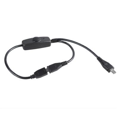 USB 5-контактный разветвитель, кабель-адаптер "мама" на "папа" с кнопкой питания для светодиодной подсветки и вентилятора, 31 см.