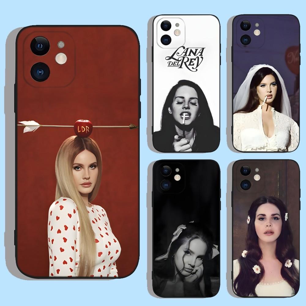 Чехол для телефона Lana Del Rey для Apple iPhone 15,14,13,12,11,XS,XR,X,8,7,Pro,Max,Plus,mini Черный силиконовый чехол