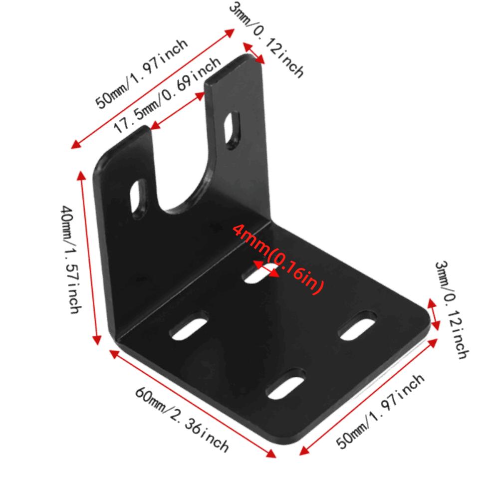 Universal Fixing Motor Mounting Bracket High Hardness Motor Support Bracket DIY Project