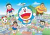 Cartoon 5D DIY Square&Round Diamond Anime Doraemon Painting Set Mosaic Art Home Decoration Gift For Living Room Bar Frameless
