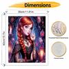 Disney Наборы для рисования маслом своими руками Anna Gothic Art Ручная роспись Декор для дома Идеи для поделок и подарков, Идеальное настенное искусство для декора гостиной дома