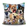 Наволочка для домашнего декора с милыми животными, пляжная забавная собака, наволочка для автомобиля, дивана, домашний декор, наволочка, полиэстеровая подушка