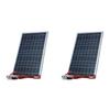 ABUO-2X 12В Комплект солнечных панелей Полный 30 Вт Мощность Портативный Уличный Перезаряжаемый Генератор Солнечных Элементов Для Дома