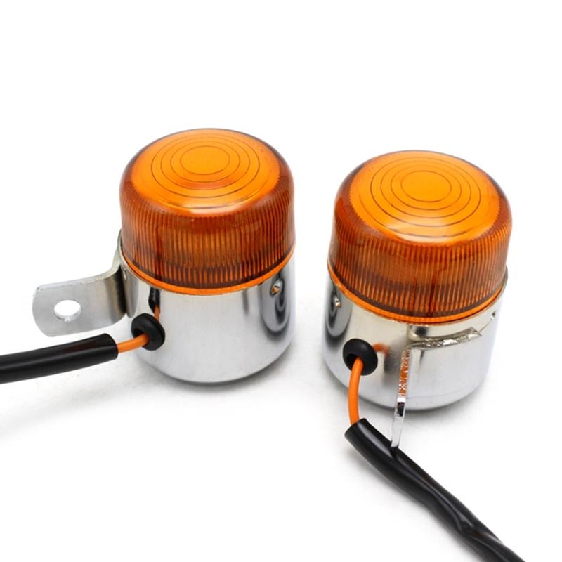 12V LED Turn Signal Kit Front Turn Signal Light Modified Amber Light LED Motorcycle Turn Signal Light
