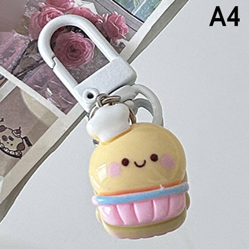 Брелок для ключей «Мультяшный десерт, печенье, торт, тост», сладкая кукла, подвеска, симпатичное животное, брелок для рюкзака, украшения, аксессуары