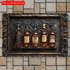 2D Flat Wooden Sign 30*20cm Room Decor 1pc Vintage Whiskey Bottle Wooden Wall Art, Wooden Sign, Historical Bar & Living Room Decor