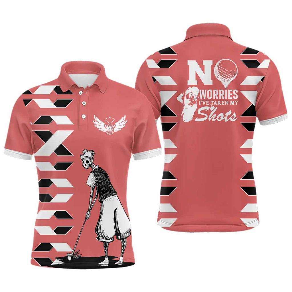 Men's Short Sleeve Golf Jersey Quick Dry Breathable Ball, Anti-Wrinkle, Moisture Absorbing Summer Sportswear