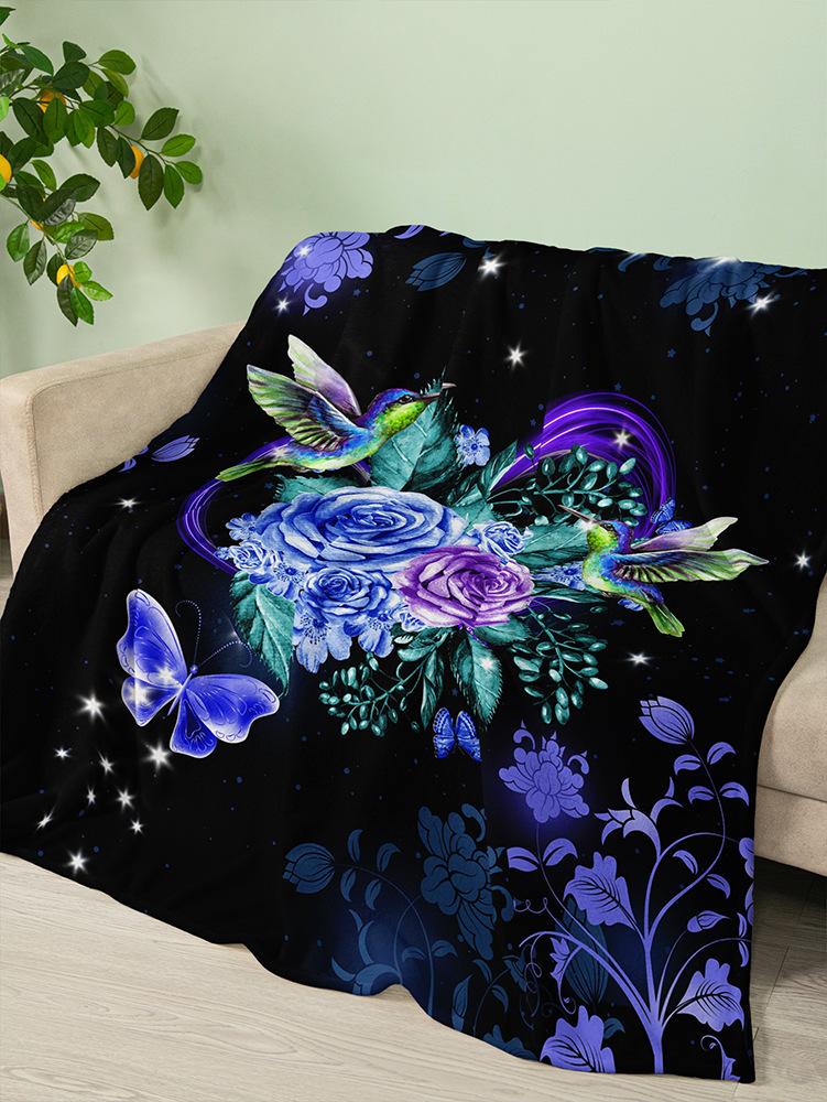 Фланелевый плед Роза Любовь День Святого Валентина Свадебный плед Плед из кристального флиса Весна и Осень