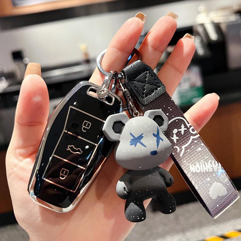 Подходит для комплекта ключей Volkswagen Sihao, женский love running e50x Yao x8 Jianghuai Volkswagen qx чехол для ключа автомобиля, милый брелок-ракушка.