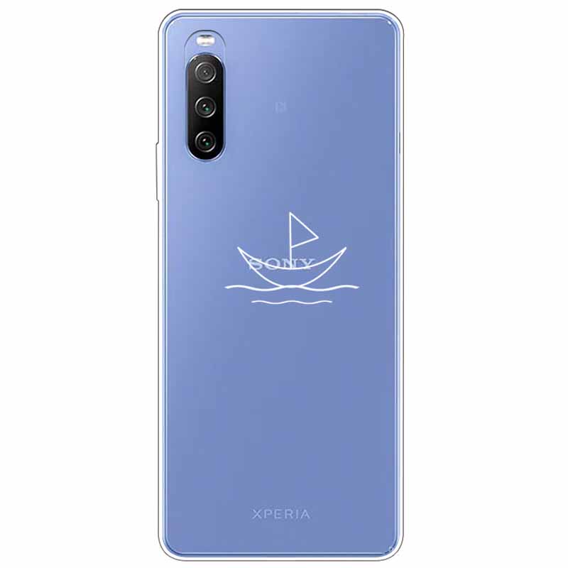 Чехол для Sony Xperia I IV / 10 IV / 5 IV Чехол Прозрачный ТПУ Мягкий Прозрачный Funda Чехлы для Sony Xperia 10IV 5 IV Чехол Силиконовый