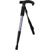           CapTain STag Feelbosco Trekking STick T Grip Compact 4 STage Sliding Type Um 2316 Purple 1 шт. [Треккинговые палки в форме Т-образной рукоятки]