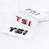 3D ABS Chrome Black Logo TSI Emblem Letters Car Trunk Badge For VW TSI Sticker Accessories SO1