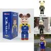 Стильная фигурка Bearbrick 400% Пеко Железный Человек Завораживающий Подарок Для Коллекционеров