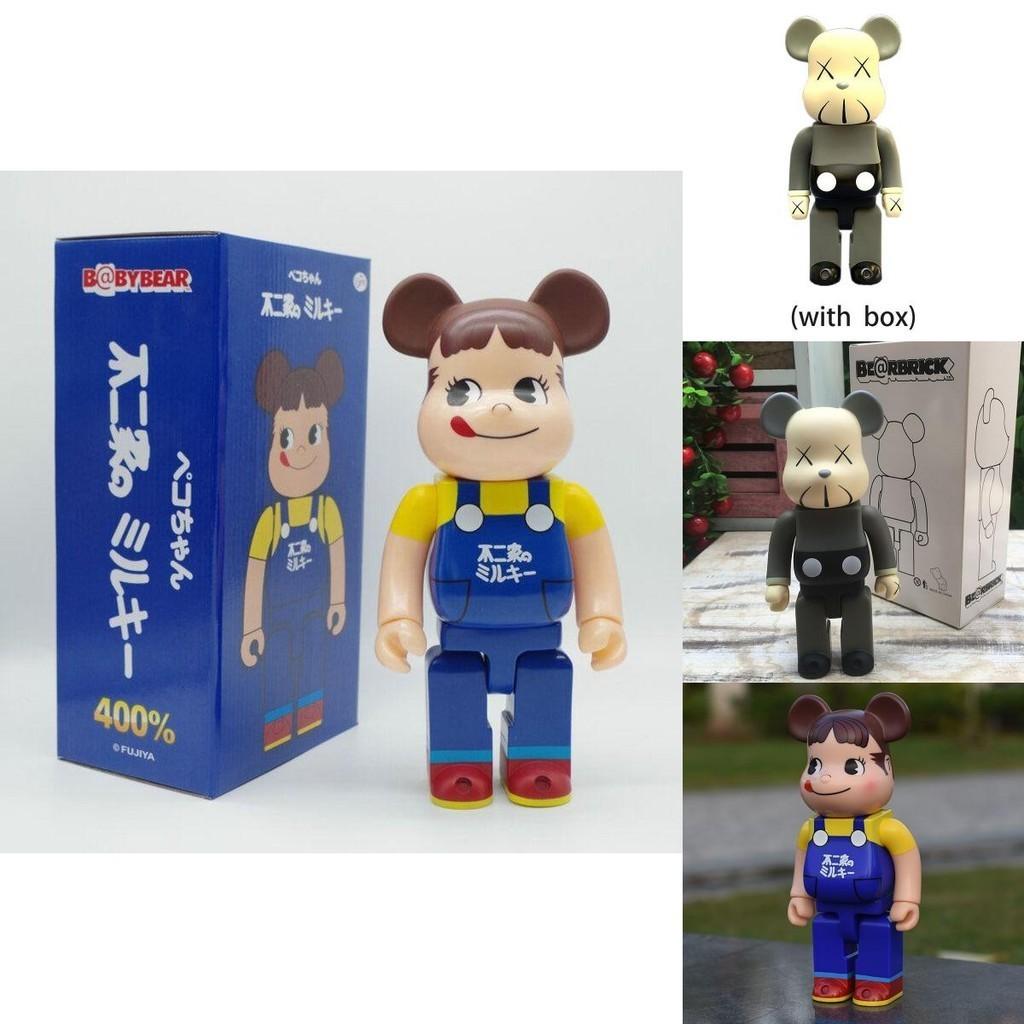 Стильная фигурка Bearbrick 400% Пеко Железный Человек Завораживающий Подарок Для Коллекционеров