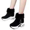 Женские теплые кроссовки, зимние ботинки на платформе, 2023, ботильоны, женская повседневная обувь, женские ботильоны, женские ботинки