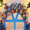 Winter Wonderland Decor Gingerbread Man Hanging Ornaments, Wooden Figure Pendants, Xmas Tree Rustic Christmas Decorations for Tree, Party Favors