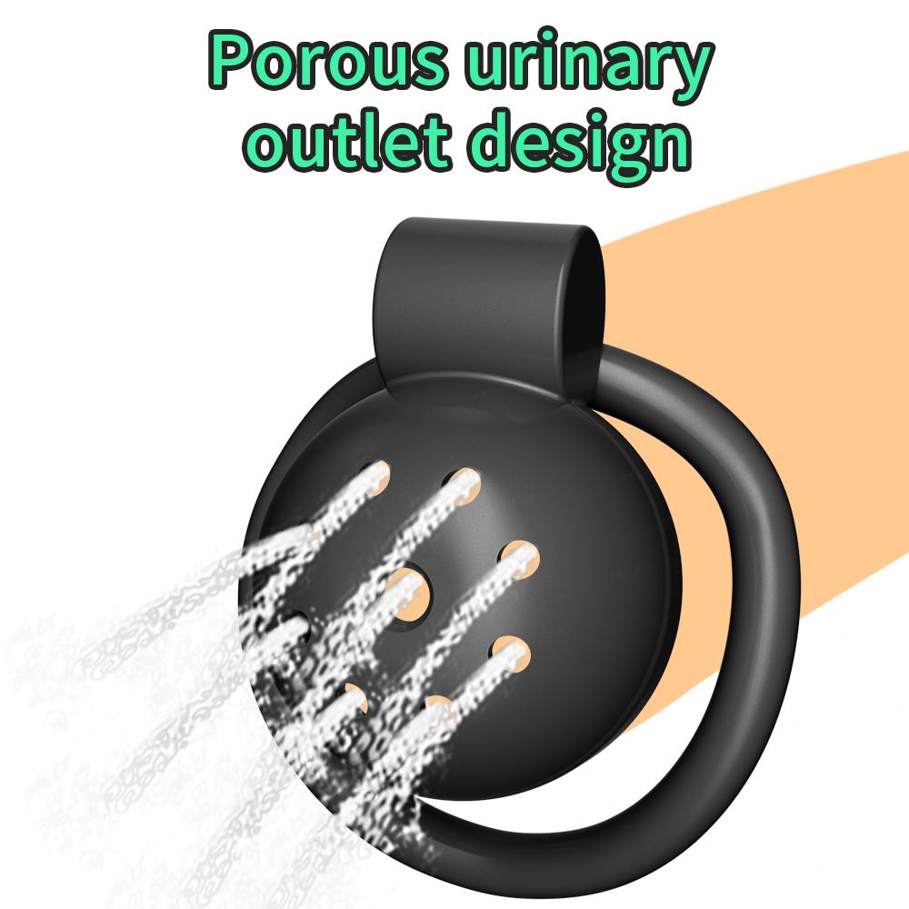 Клетка целомудрия с 5 кольцами, клетка для члена, секс-игрушка для взрослых, пенис-бондаж, уретральный замок, мужской рогоносец, эротическая пара, игрушка БДСМ