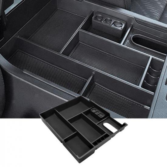 Armrest Center Console Organizer Storage Box Tray Fit For Toyota Tundra 14-19 cv