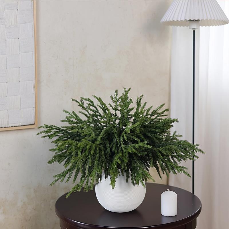 Сосновые ветки Искусственные кедровые стебли для поделок Гирлянда Венок Домашний декор