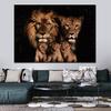 Modern Animal Lovely Lion Canvas Painting Poster and Print Wall Art Picture for Living Room Home Decoration Murals Cuadros