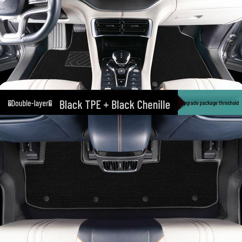 Всепогодные коврики TPE BYD Song Plus DMI/EV для электромобилей